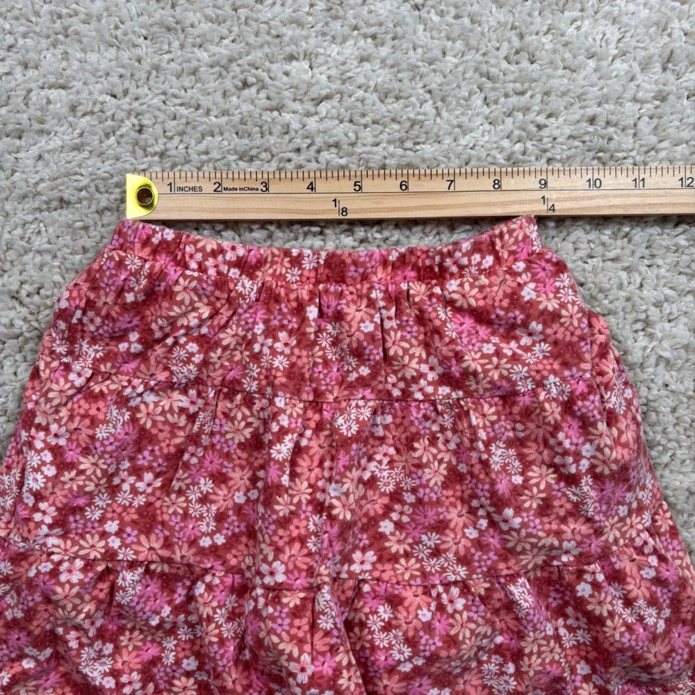 Jumping Beans Girls Pink Floral Cartwheel Scooter Skirt Skort Size 4 GJ21G406GP2